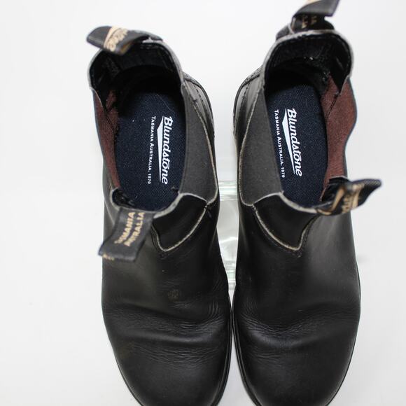 Blundstone 587 Classic Chelsea Boots Men 11.5 AU 10.5 Rustic Black Lined Leather main image 16